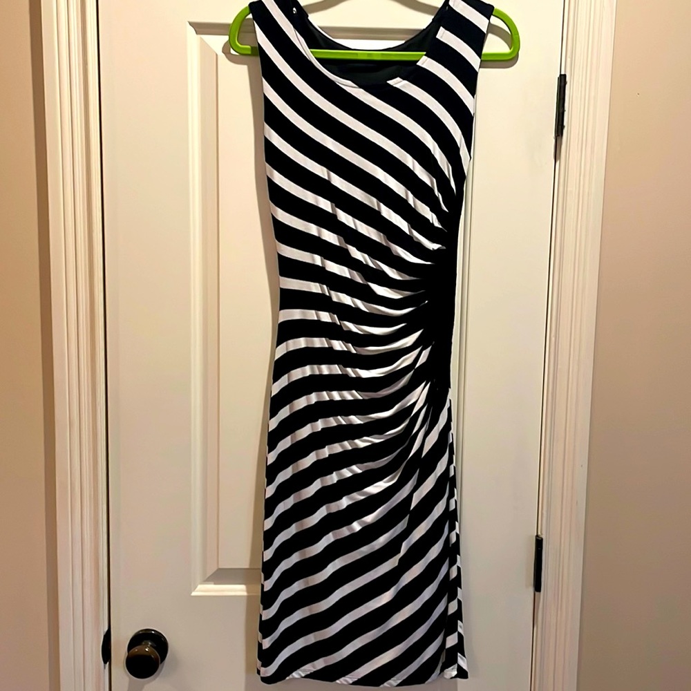 Black and White Dress